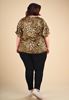 Picture of CURVY GIRL LEOPARD PRINT TOP